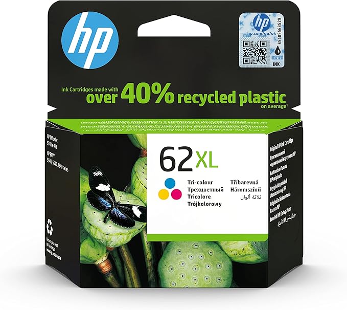 HP 62XL Tri-Colour