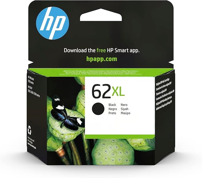 HP 62XL Zwart